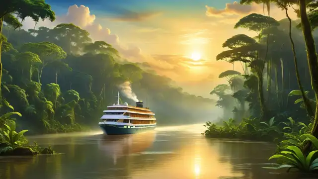 DE AMAZONE START IN ANDES EINDIGT IN BRAZILIE